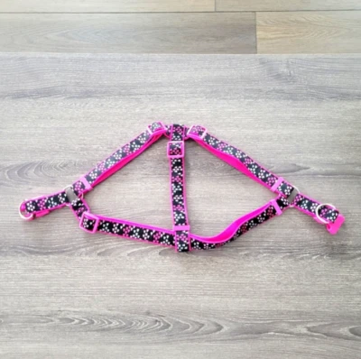 Top Paw Dog Step-In Harness Pink Hearts Size Large Chest Girth 24” - 36” - Image 1 of 4