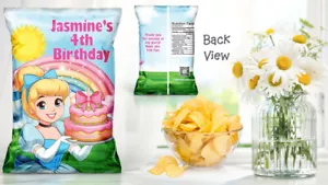 PERSONALIZZATO Pringle Can Etichetta Wrapper, Riempitivo Sacchetti Festa, Involucro Cioccolato, - Foto 1 di 8