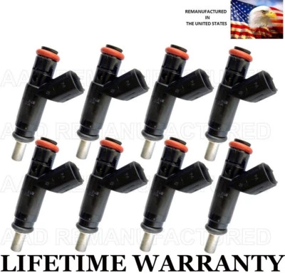 8x Inyectores de combustible Siemens OEM mejorados para Jeep Dodge Chrysler 4,7 L 5,7 L V8 Foto 1 de 2