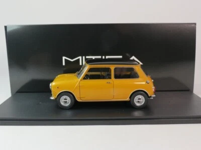 Mitica Innocenti Mini Cooper MK1 giallo ocra black 1966 1/18 MITICA205001-D - Immagine 1 di 4