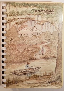 Cotton Country Collection Charity Louisiana Recipes Cookbook 1976 491 pgs A4 - Imagen 1 de 8