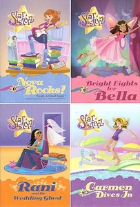 Star Sisterz-Carmen-Rani-Bella-Nova-Geschichten-Novel for Teens-engl.-neu-new - Picture 1 of 5