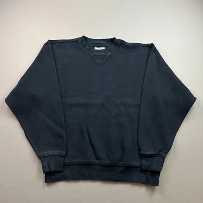 Vintage Cutter and Buck Sweatshirt Mens Large Black Crewneck Pullover Golf 90s - Image 1 of 4