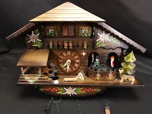Kintrot Cuckoo Clock Tested And Working Battery Operated L2944