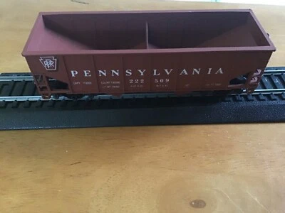 PRR H31 óxido rojo sombra Keystone #222509 tercer carril gráficos escala HO Foto 1 de 3