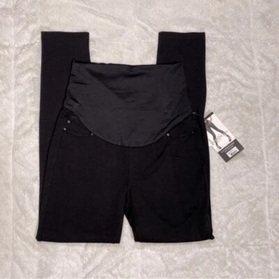 Leggings de maternidad Liverpool para mujer talla 6 Los Ángeles negros elásticos cómodos Foto 1 de 4