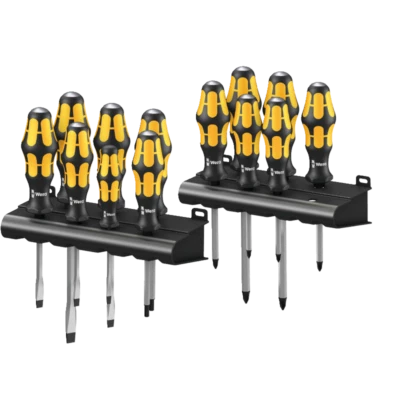 Wera Big Pack 900 Schraubendrehersatz Kraftform Schraubmeißel + Rack, 13-teilig - Bild 1 von 4