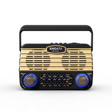 XHDATA D-902 Radio retro AM / FM / Krótkofalowy odtwarzacz muzyczny Bluetooth Odbiornik słoneczny