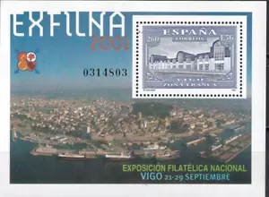 ESPAÑA - 2001  - Exfilma - Edifil  3816 - Expo Filatelica Vigo - MNH - Imagen 1 de 1