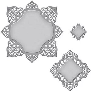 Troquel Spellbinders Designer Series ~ MEDALLÓN MILAN ~ S6-099 - Imagen 1 de 2