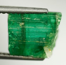 2.94 Carat Green Tourmaline Facet Rough Crystal From Brazil