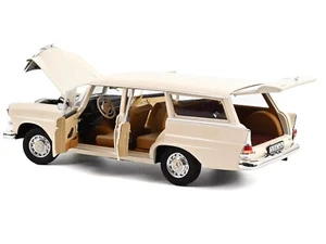 1966 Mercedes-Benz 200 Universal Cream 1/18 Diecast Model Car by Norev - Picture 1 of 3