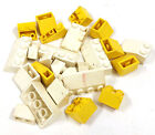 Lego Classic City Sloped Bricks Roof Yellow White Bundle Vintage Ah479