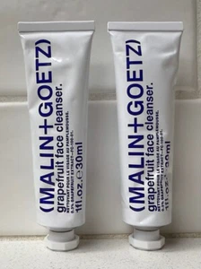 MALIN + GOETZ - GRAPEFRUIT FACE CLEANSER - LOT OF 2 - 1oz EACH - NEW SEALED - Picture 1 of 2
