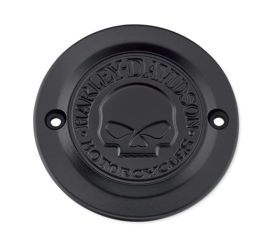 Harley Davidson Willie G cubierta temporizador de calavera - negra - 25600089 - deportiva Foto 1 de 1