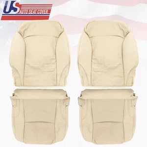 2009 2010 2011 2012 2013 Front Tan Leather Seat Covers Fits For Lexus IS250 Base - Picture 1 of 12