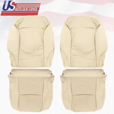 Fundas de asiento delanteras de cuero tostado 2009 2010 2011 2012 2013 para base Lexus IS250 Foto 1 de 4