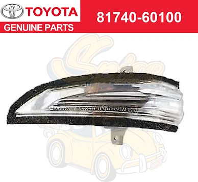 Luz de señal de giro del espejo retrovisor delantero izquierdo OEM LEXUS GX460 LX570 81740-60100 Foto 1 de 4