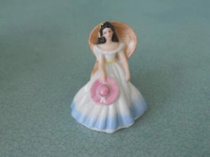 ROYAL DOULTON PORCELAIN MINIATURE LADIES FIGURINE - ANNABEL - M218 - 2004