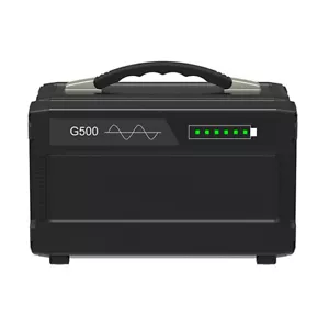 Generatore di litio grande capacità 500 W centrale solare portatile puro seno onda - Foto 1 di 12