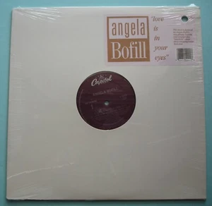 angela Bofill ~ "love is in your eyes" Sealed 1988 Extended Single Lp Intuition - Picture 1 of 2