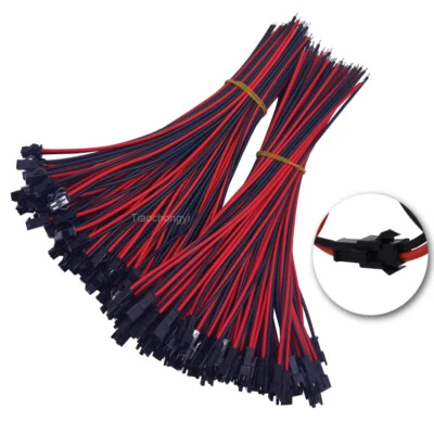 2pin connector 20cm Cable wire terminal Male Female For Pixel Light Module Panel - Image 1 of 4