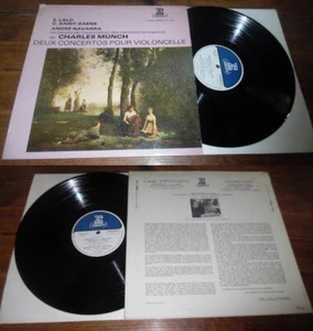 Andre NAVARRA LALO SAINT SAENS concertos LP ERATO STU 70255 Charles Munch - Picture 1 of 1