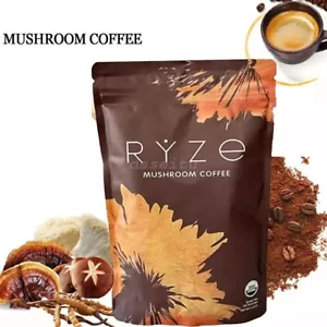 RYZE 2025 Pilzkaffee Bio-Kaffee 30 Portionen in einer Packung 180g - Ohne Geruch - Bild 1 von 10