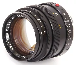 Summilux 1:14/50mm E43 11 114 FAST Prime LEICA-M 50mm F1.4 Lens by LEITZ 1973 - Picture 1 of 15