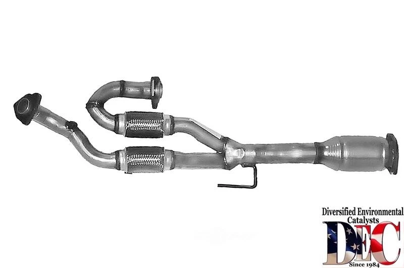 DEC Catalytic Converter & Pipe Assembly-Auto Trans, 5 Speed Trans Rear NIS2543 - Image 1 of 1