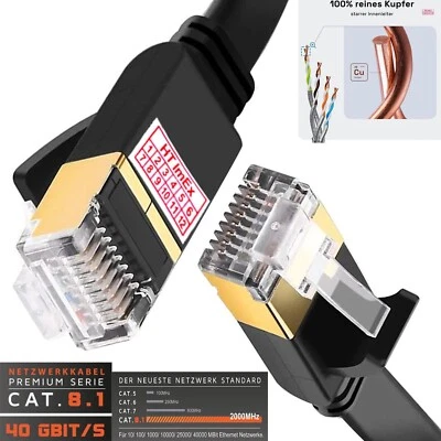 CAT8 LAN Patchkabel Netzwerkkabel für Telekom Hybrid LTE 4G / DSL Router - LTE - Bild 1 von 4