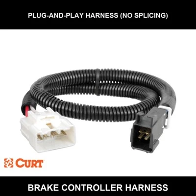 Arnés controlador de freno para todo remolque Toyota Tacoma CURT 2016-2024 Foto 1 de 4