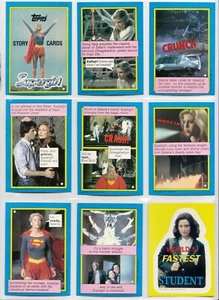 SUPERGIRL MOVIE 1984 TOPPS COMPLETE BASE CARD SET OF 44 DC - Picture 1 of 5