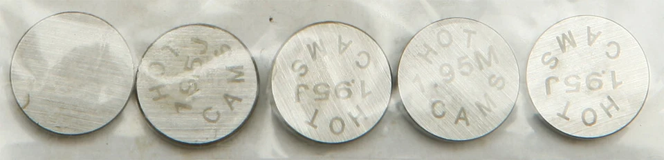 CUÑAS DE VÁLVULA HOT CAMS 2003-2017 YZ450F Yamaha 9,48x1,95 mm 5/PK 5PK94855 Foto 1 de 1