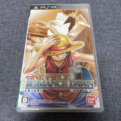 One Piece Romance Dawn Bouken no Yoake Sony PSP JP ver with Case Japan - Image 1 of 2