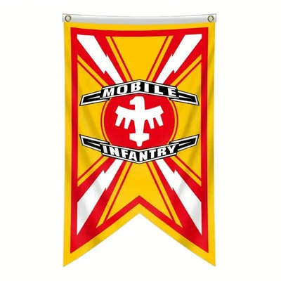 Banner Flagge Starship Troopers "Mobile Infantry" 75X125cm - Bild 1 von 4