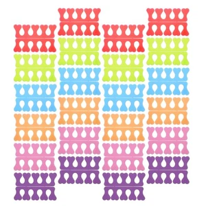 10pcs Foam Toe Separators Toe Spacers Cushions Nail Polish Nail Art Fingers - Picture 1 of 12