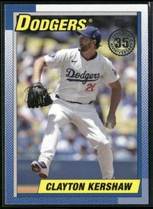 2025 TOPPS Clayton Kershaw #T90-61 Los Angeles Dodgers - Picture 1 of 2