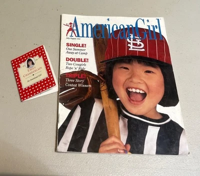 American Girl Doll Magazine July/August 1994 No Paper Doll GC W/Tiny Booklet - Image 1 of 4