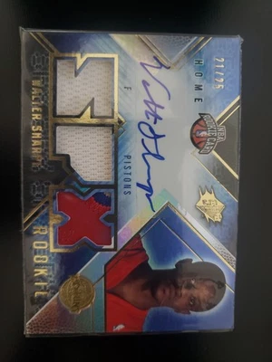 Walter Sharpe 2008-09 Upper Deck SPX Radiance Rookie Patch Auto /25 - Image 1 of 2