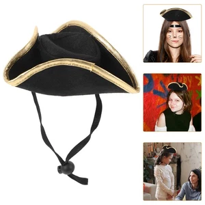 Pirate Hat Headdress Women Accessories Halloween Party Accessory - Picture 1 of 12