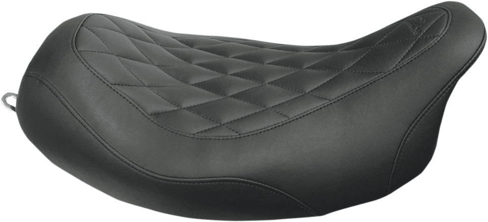 Mustang Wide Tripper Diamond Solo Seat fits 2008-2024 Harley Touring 76694 - Image 1 of 1
