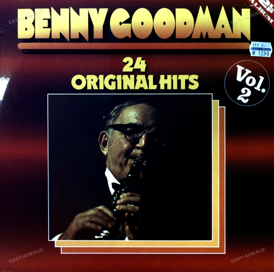 Benny Goodman - 24 Original Hits / Swingtime With Benny Goodman 2LP 1980 '* - Image 1 of 1