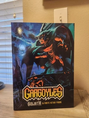 Boneco de ação NECA Gargoyles Goliath Ultimate, novo e fechado - Imagem 1 de 4