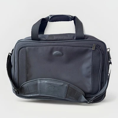 SAMSONITE Carry On Overnight Bag Briefcase Black 19x12x8 - Image 1 of 4
