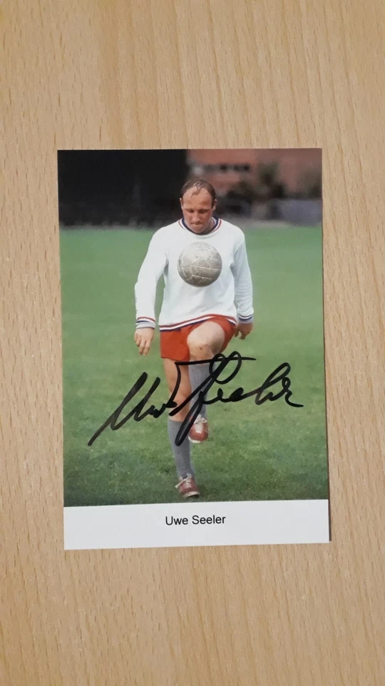 Autogrammkarte Uwe Seeler HSV - Bild 1 von 2