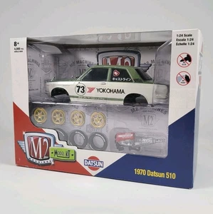 New NIB M2 Machines 1970 Datsun 510 Model Kit 1/24 Diecast Metal Car Yokohama - Picture 1 of 9