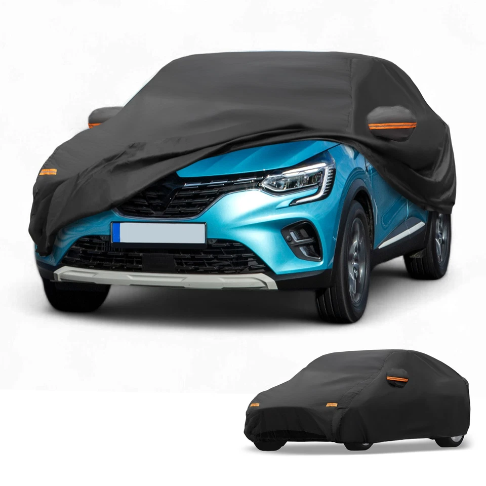 Capa de carro impermeável para todas as condições climáticas para Renault Captur 2013-2021 filme de alumínio - Imagem 1 de 4