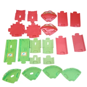 VTech Toot-Toot Drivers Track Bundle x24 Green + Red  Road Pieces Spare - Picture 1 of 12