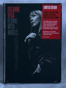 IN HAND!! Suzanne Vega Flying With Angels DELUXE CD W/signed Photo •Brand New• - Picture 1 of 5